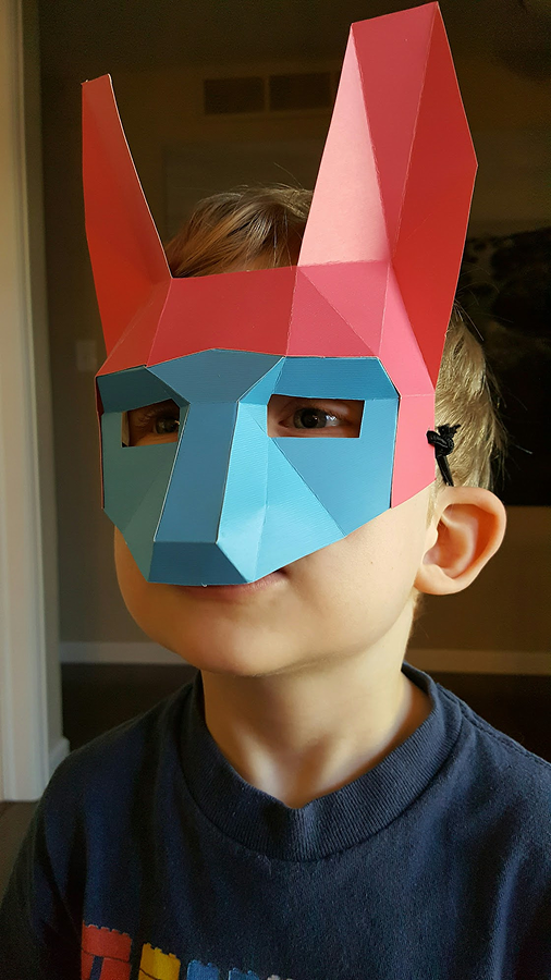 Paper - Fox Mask